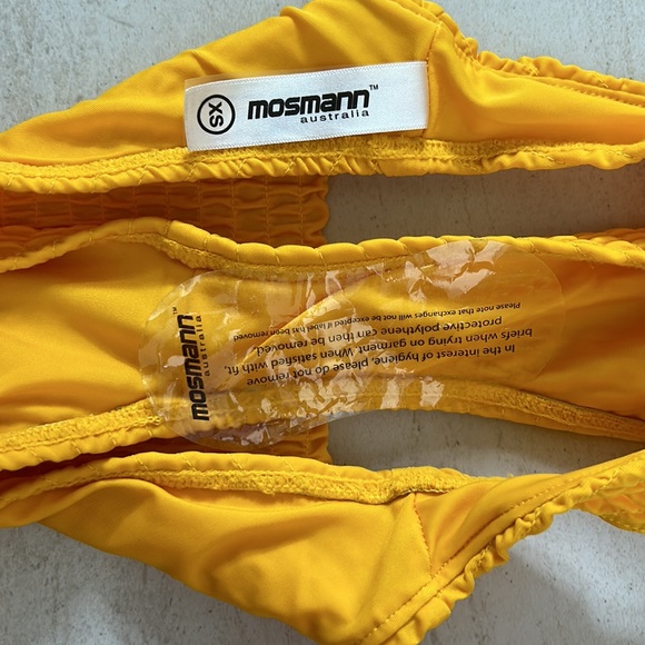 Mosmann Australia Textured Yellow Bikini XXS - Picture 4 of 4